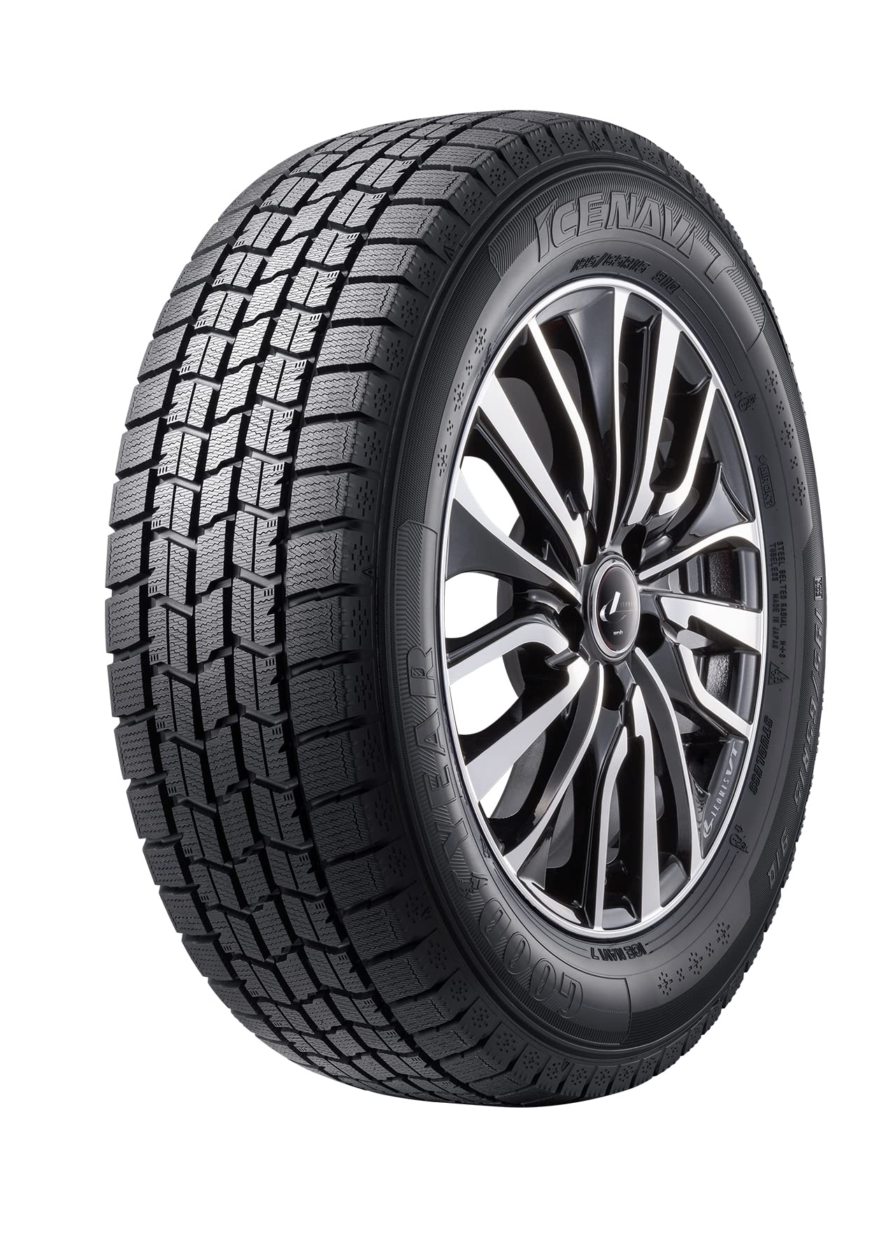 GOODYEAR(グッドイヤー) 185/65R14 86Q スタッドレスタイヤ ICE NAVI7 05539626 1本商品画像