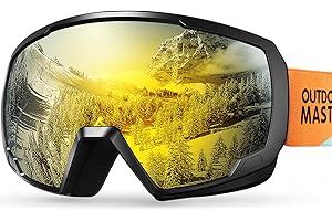 OutdoorMaster Kids Ski Goggles, Snowboard Goggles - Youth Snow Goggles