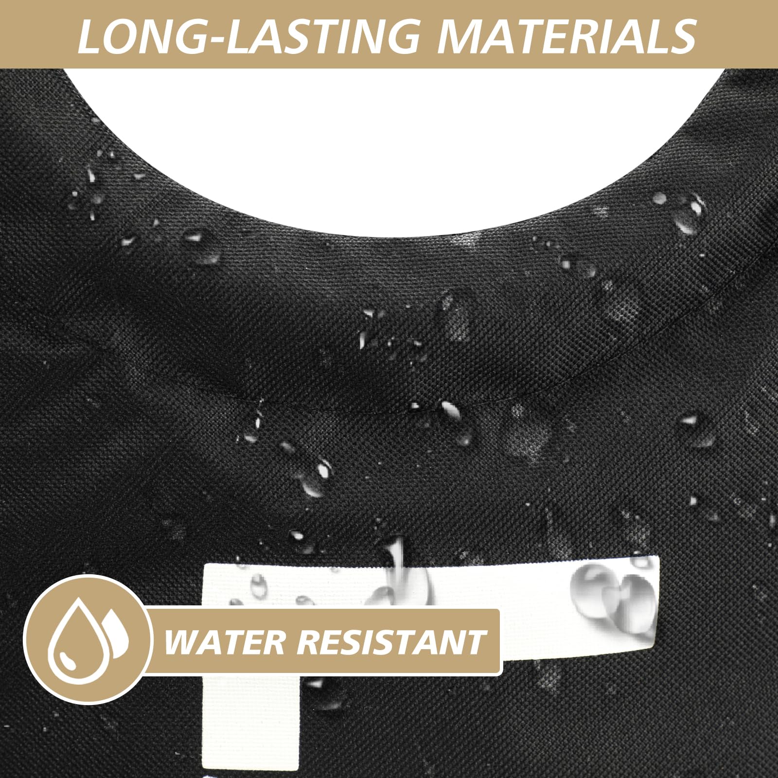 90L Large Laundry Basket, Freestanding Tall Clothes Hamper, Collapsible Laundry Bag, Black