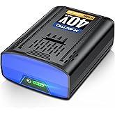 XAVITO Replacement for Kobalt 40V Battery 6.0Ah, New Upgraded 5X Longer Runtime, Compatible with Kobalt 40V Cordless Power Tool, for 40V Max Battery KB440-03 KB2540C-06 KB240-03 KRC60