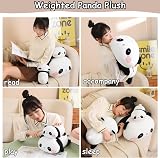 SQEQE Weighted Panda Plush 9.8 Inch Soft Plush Toy Pillow Gift view 4