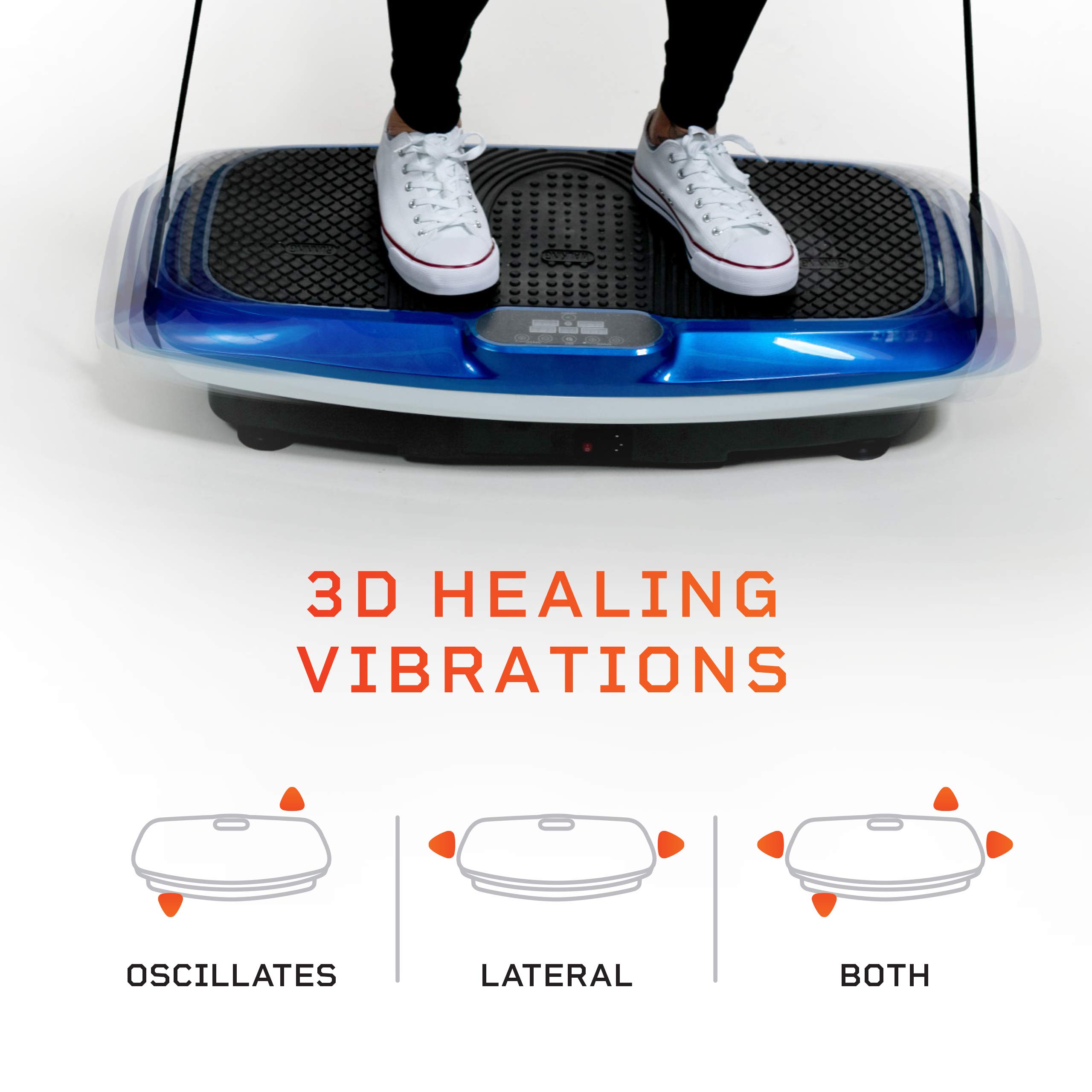 LifePro Hovert 3D Vibration Plate Machine Dual Motor Oscillation
