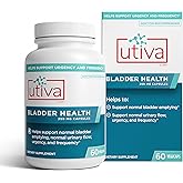 Szio+ Utiva Bladder Health - Control Supplement for Overactive Bladder and Lower Urinary Tract Health - Clinically Proven to Reduce Frequency and Urgency - 60 Capsules