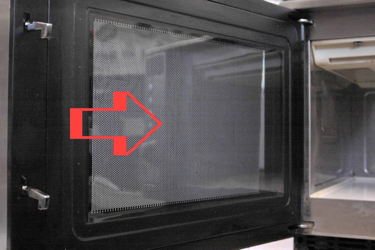 Plastic inner door film for Panasonic compact microwave Amazon.co.uk