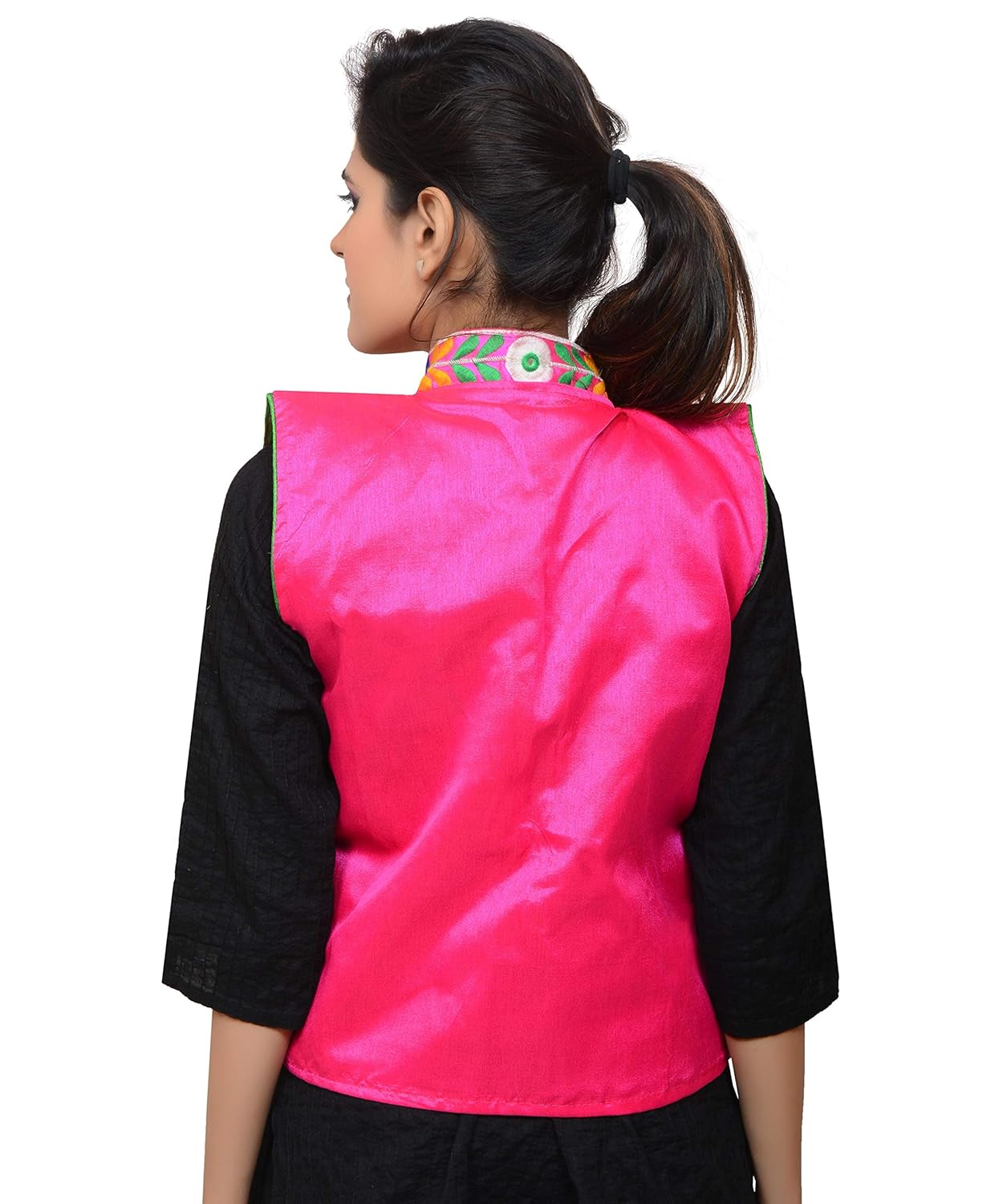 banjara women's poly cotton kutchi waist jacket