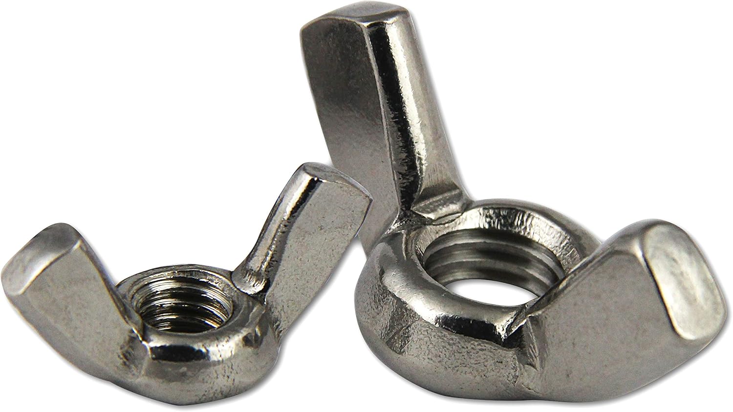 OPIOL QUALITY Flügelmuttern M6 Edelstahl - 10 Stück, Rostfrei & Handfest