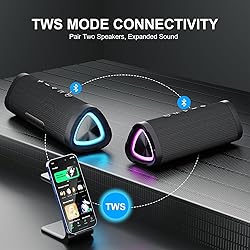 Vanzon V40 Bluetooth Speakers, Portable Wireless