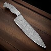 Poshland BBC-664 Custom Handmade Damascus Steel 8 Inches Chef blank Blade, kitchen blank blade