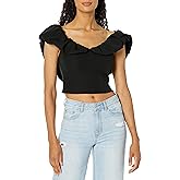 ASTR The Label Womens Claribelle Top
