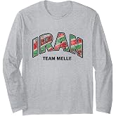 Soccer Fan 2026 Iran Team Melli Supporters Long Sleeve T-Shirt