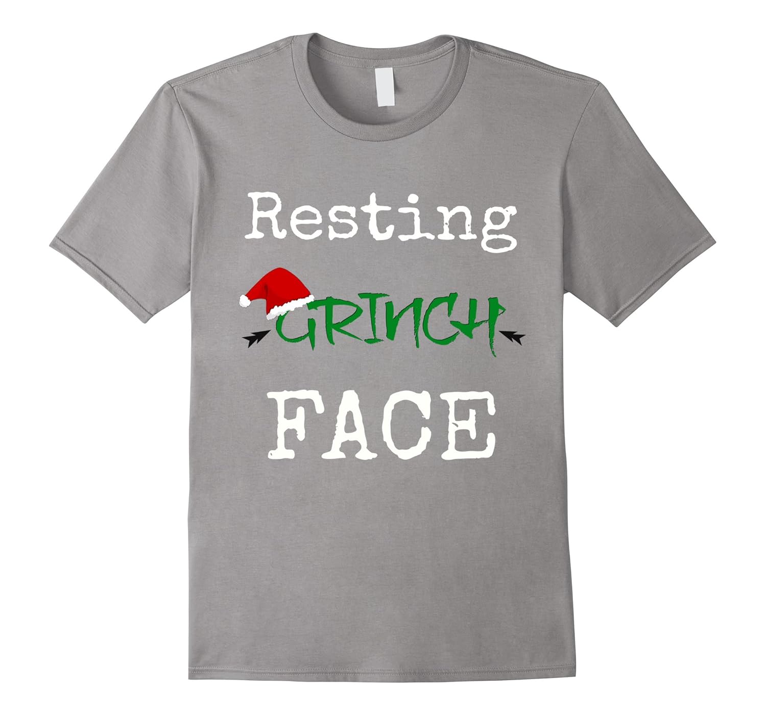 Christmas Gifts Funny Resting Grinch Face T Shirt-ANZ