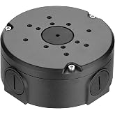 ohbet Junction Box Mount Compatible with Ubiquiti Camera Metal Junction Box Accessories for Unifi Dome Turret Bullet Cameras (G3,G4,G5, G6, AI,Pro)