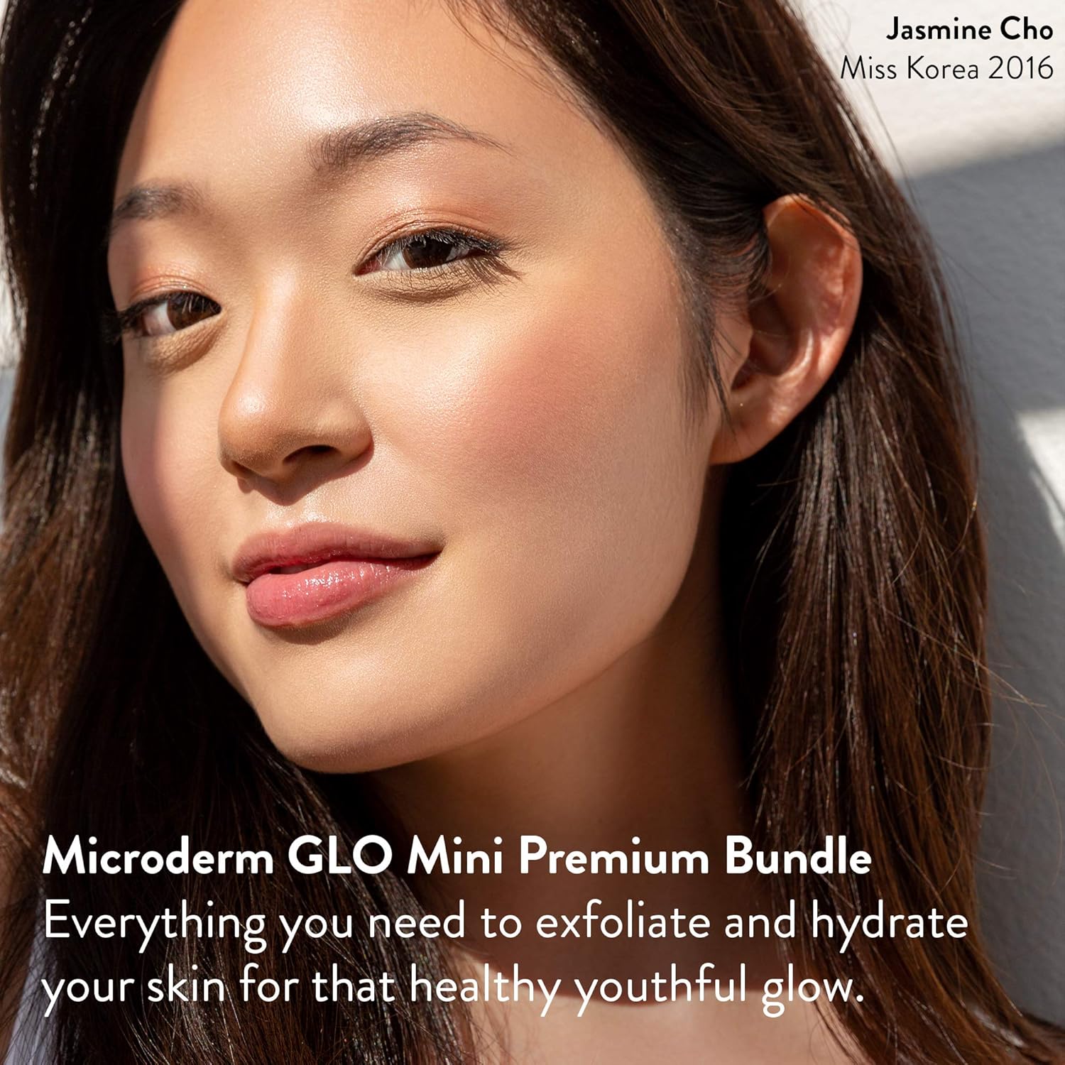 Microderm GLO MINI Premium Skincare Bundle - Includes Diamond Microdermabrasion System, 8mm Filters 30 pack, Peptide Complex Serum. Best Anti Aging Treatment Blackhead Remover and Pore Vacuum Kit: Beauty