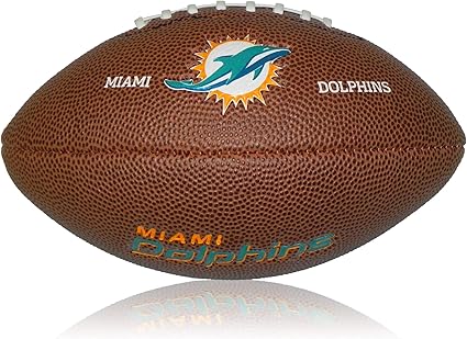 Wilson Nfl Mini Miami Dolphins Logo Ballon De Football Americain Amazon Fr Sports Et Loisirs