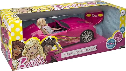 coche barbie radiocontrol
