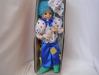 Birthday April Calendar Clown Doll 13 