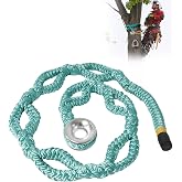 40203 Rigging Ring Sling Rope, with 35mm Aluminum Ring Arborist Rope | 0.86" x 7.2' 7-Pocket Adjustment, Arborist Sling 25000 LBS MBS / 2500 LBS WLL, Tree Climbing Gear