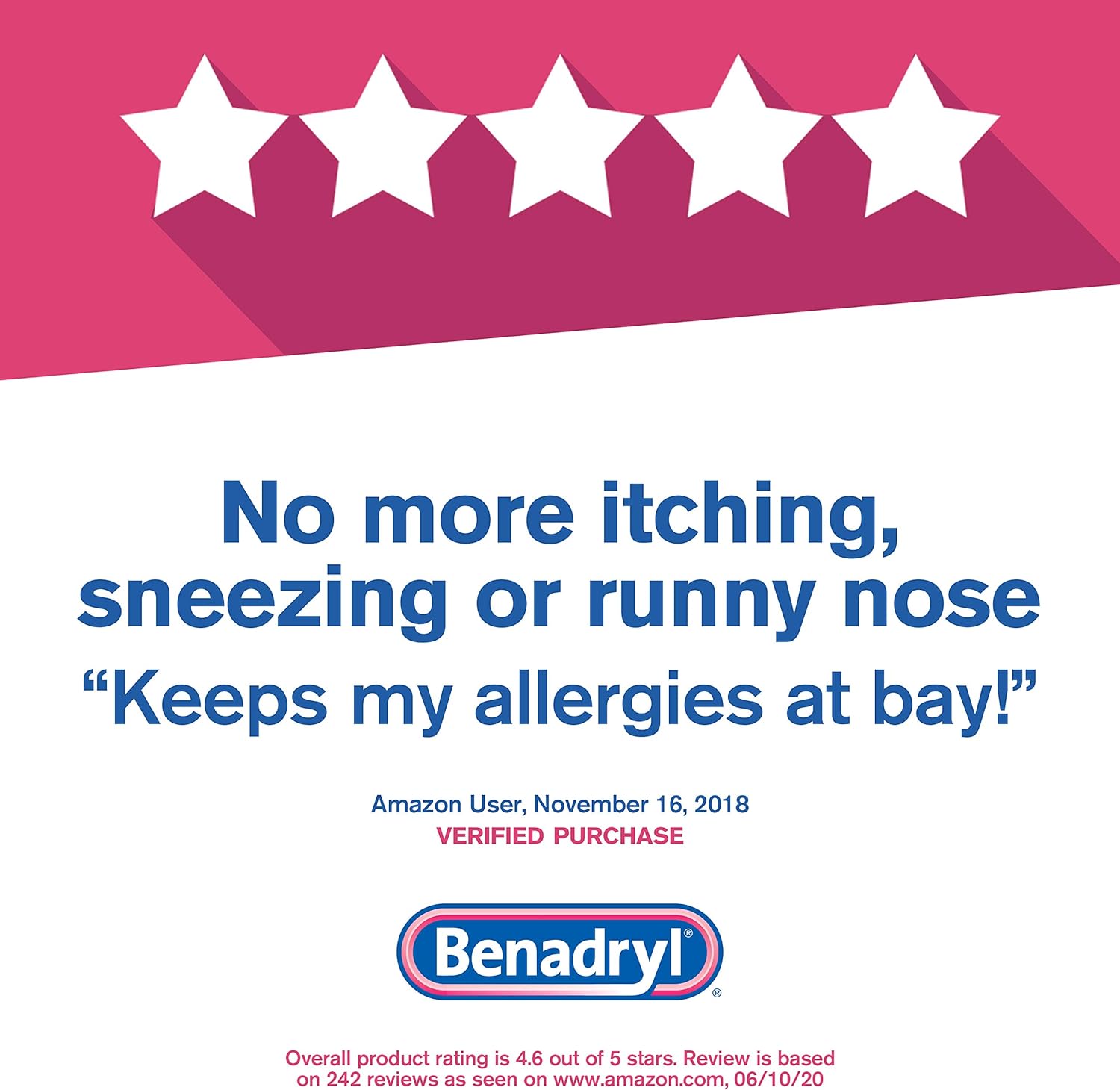 Benadryl Allergy Plus Congestion Ultratabs, Allergy & Congestion Relief Medicine, 24 ct: Health & Personal Care