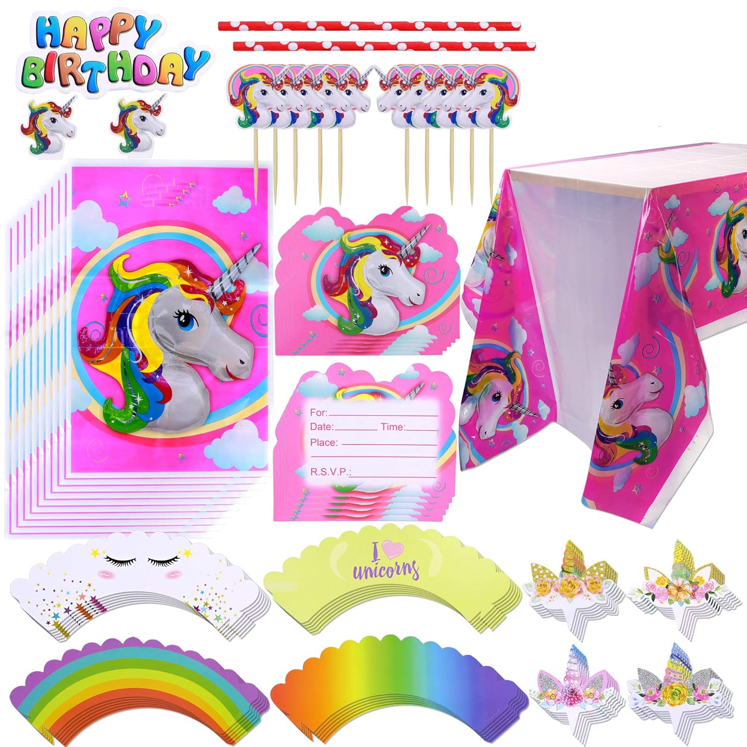 unicorn kids table