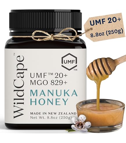 WildCape マヌカハニー　UMF20+ MGO829+ワイルドケープ Amazon.com: WildCape Manuka Honey Certified UMF 20+/MGO 830+ / 8.8