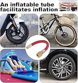 Hejo 33 PCS Bike Valve Pump Adaptor Set Brass DV/AV/SV view 4