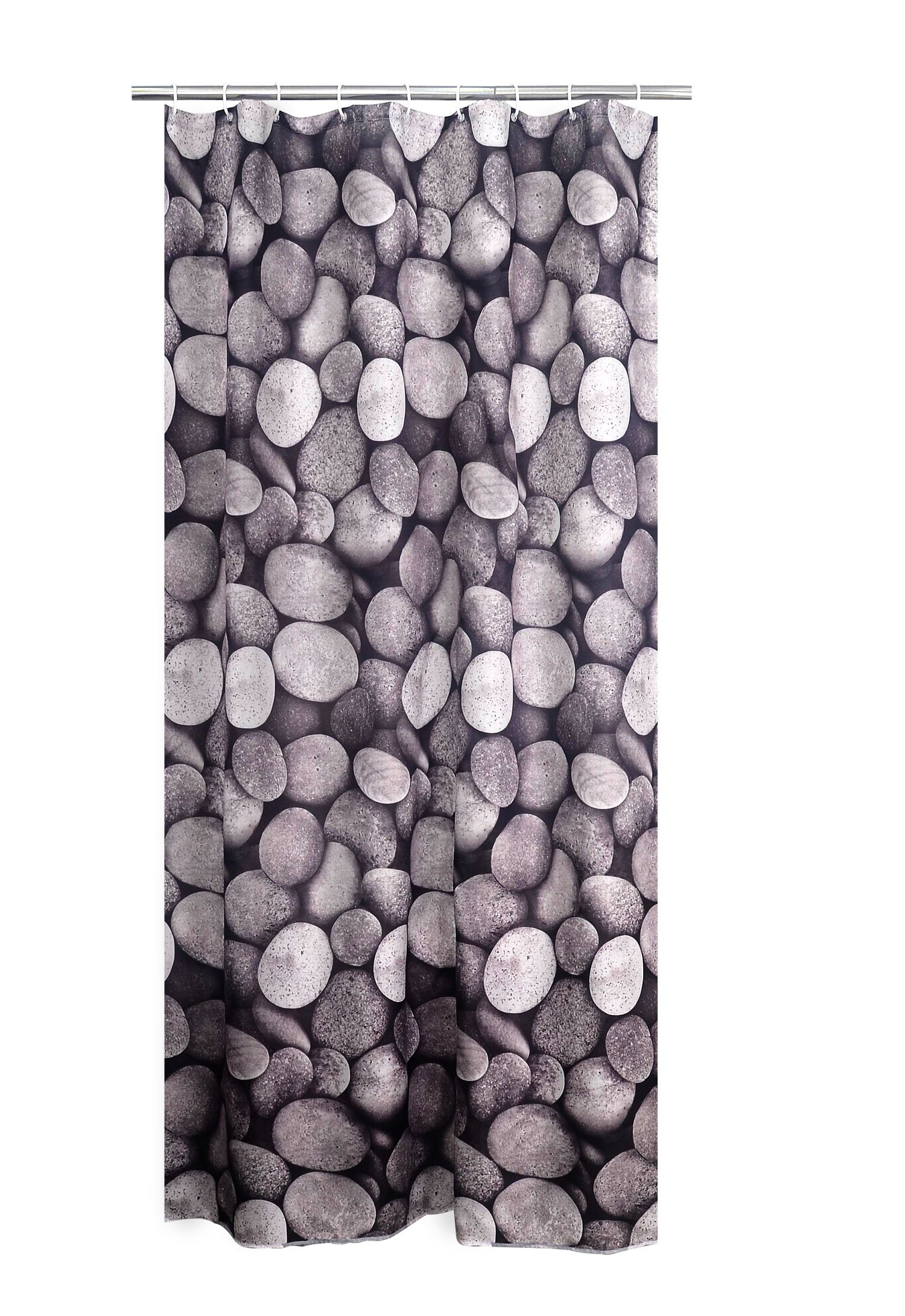 Ridder Textile Shower Curtain, Multi-Colour, 180 x 200 cm