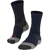 FALKE Men's TK4 Expedition Hiking Socks, Crew, Thick Padding, Quick Dry, 1 Pair