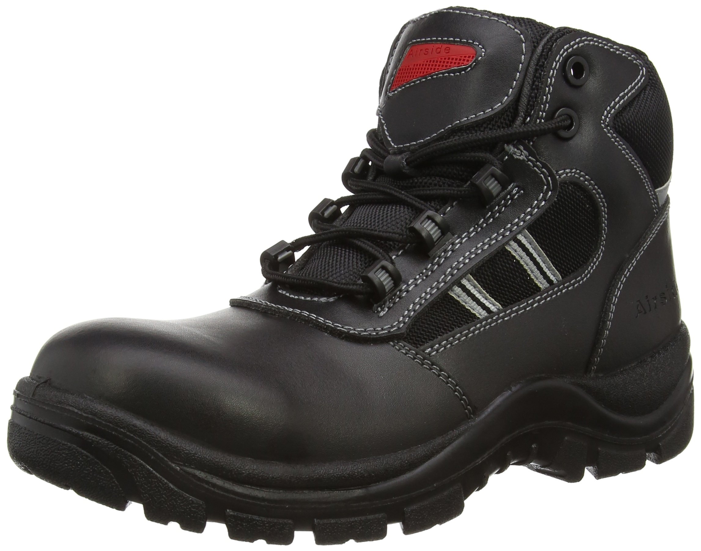 Airside Unisex Adults Ss704Cm Safety Boots, Black (Black), 10 UK