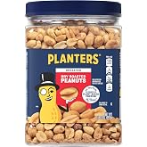 Planters Unsalted Dry Roasted Peanuts, 35 Ounce