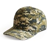UltraKey Mens Womens Army Military Baseball Cap Camouflage Hats for Hunting Fishing Outdoor Activities