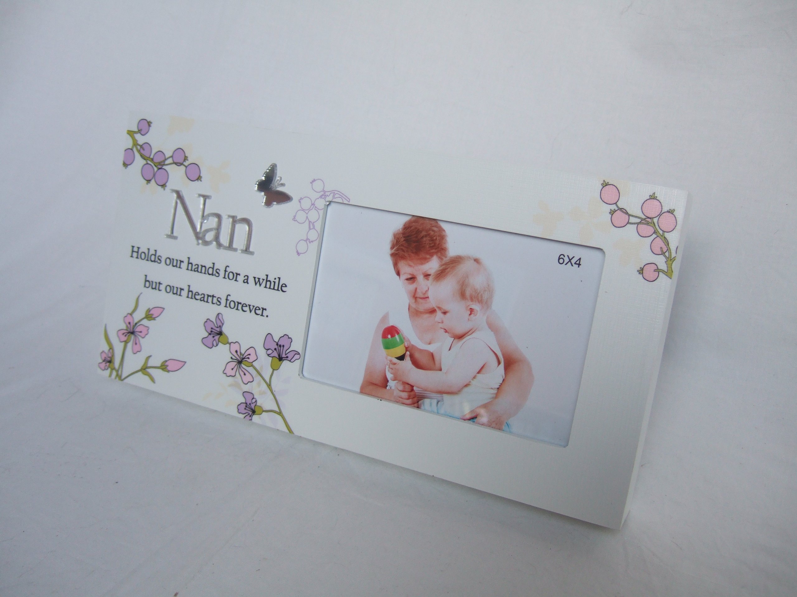 White "Nan" Photo Frame