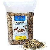 Wholesome Harvest Non-GMO All-Grain Goat Feed 16% Protein - Fortifies with Goat Minerals, Vitamins, and Natural Ingredients for Strong Bones, Healthy Digestion, and Optimal Growth - 10 lb Bag