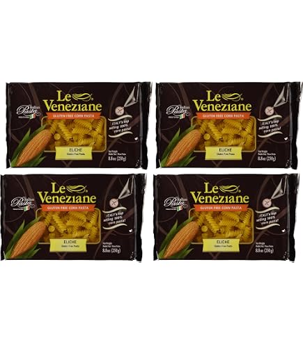 Amazon.com : Le Veneziane - Italian Pipe Rigate Pasta [Gluten-Free