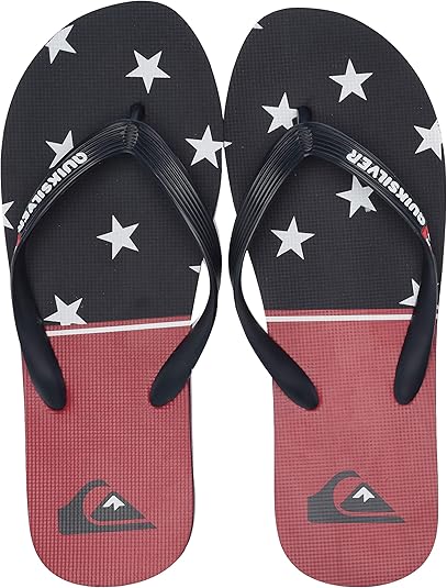 quicksilver flip flops mens
