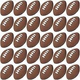Oleitodh 96 Pcs Mini Football Sports Stress Ball Bulk Mini Foam Sports Ball Kids Adults Football Sports Party Favor Ball Small Relaxable Balls for School Carnival Reward Party Bag Gift Fillers