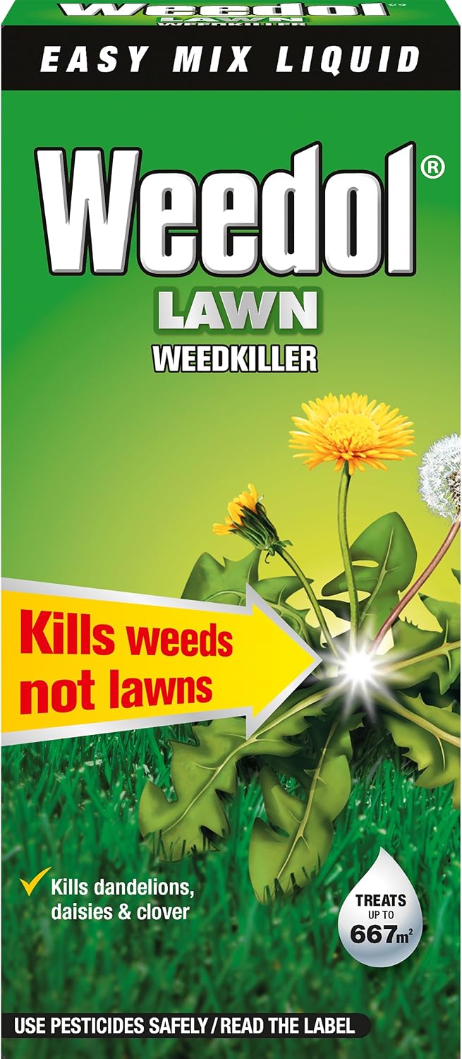 Weedol 1 litre Lawn Weed Killer Concentrate Liquid