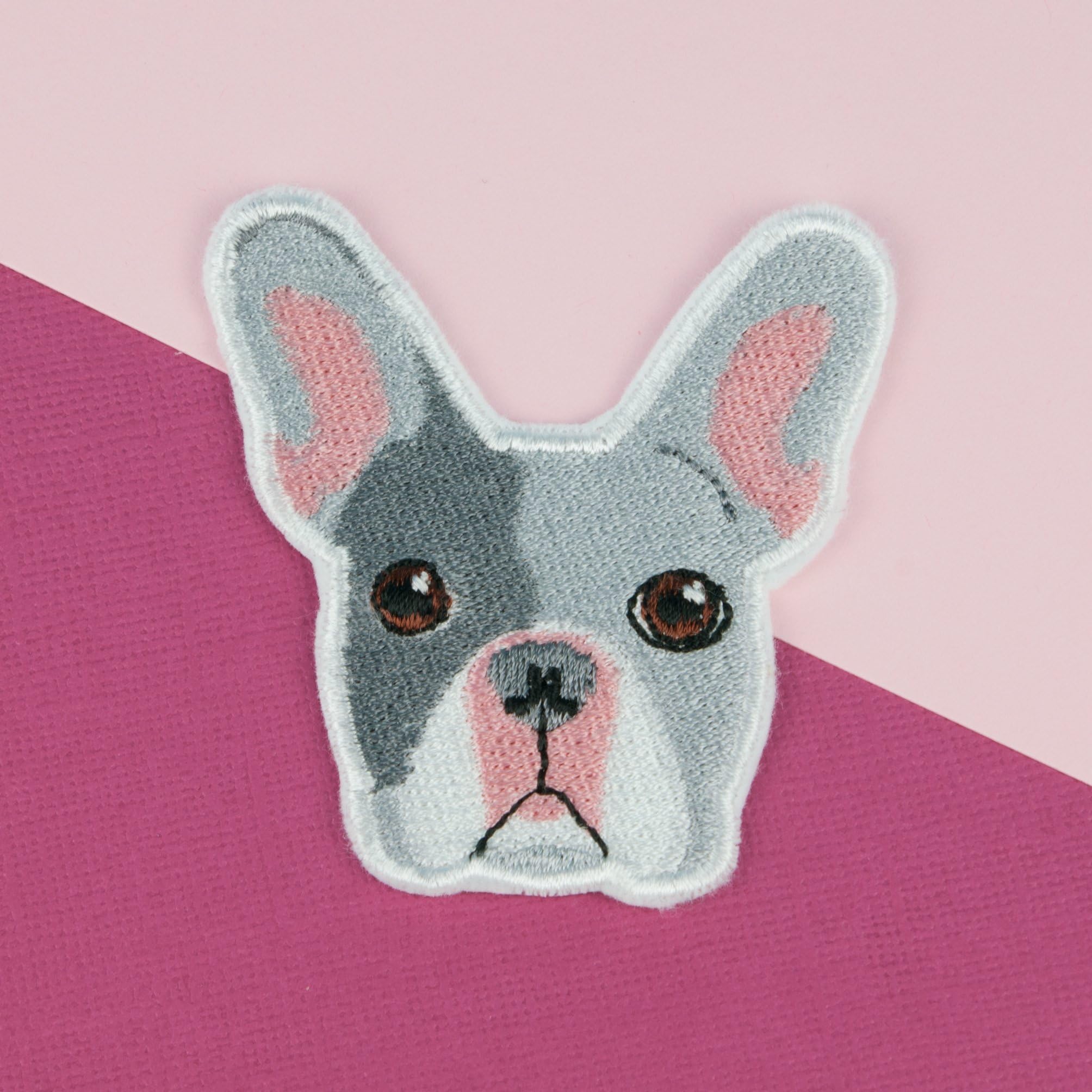 French bulldog iron on patch / dog / patches / bulldog / embroidery / patch / enamel pin / pin / embroidered patch / back patch / patches for jackets / badge / applique / embroidered / feminist patch / punk patches / iron on patches / punk patch / band patches / backpatch / patches iron on / appliques / sew on patch / jacket patch