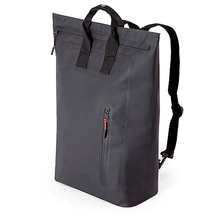 A-LAB • Model C • Wasserdichter Rucksack • Tragetasche und Rucksack aus robuster LKW Plane (16l) mit extra Innentasche für Ge