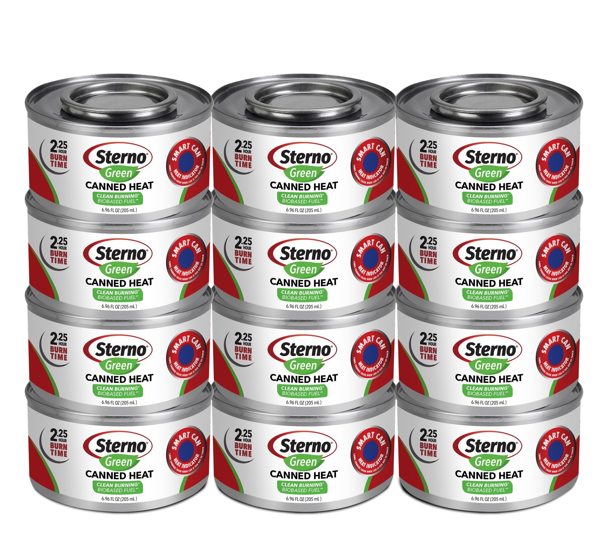 Sterno 2.25 Hour Green Canned Heat, Ethanol Gel, 12 Pack on Galleon Philippines