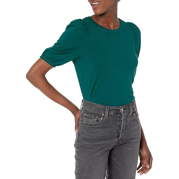 NIASHOT Women's Criss Cross V-Neck Top – Soft Casual Short Sleeve T-Shirt