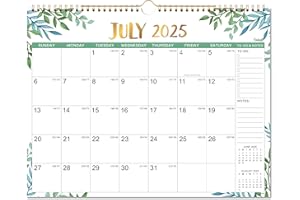 COBOLL 2025-2026 Calendar - 2025-2026 Wall Calendar with 18 Months from Jul. 2025 to Dec. 2026, 11.5" x 15", Wall Calendar 2025-2026 Perfect for Office & Home
