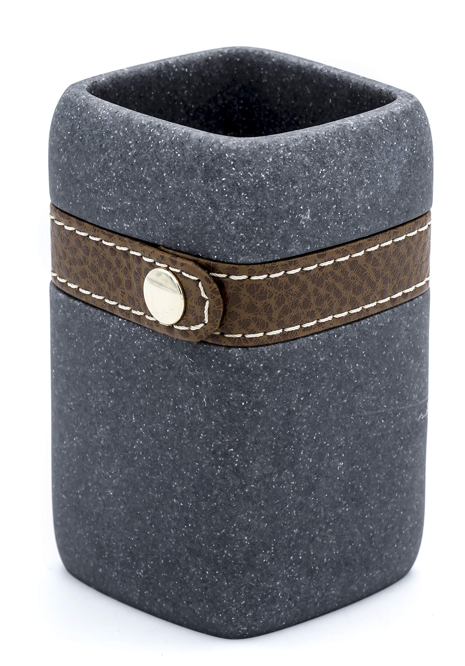 Ridder Tumbler, Polyresin, Grey, Approx. 7,4 x 7 x 11,5 cm