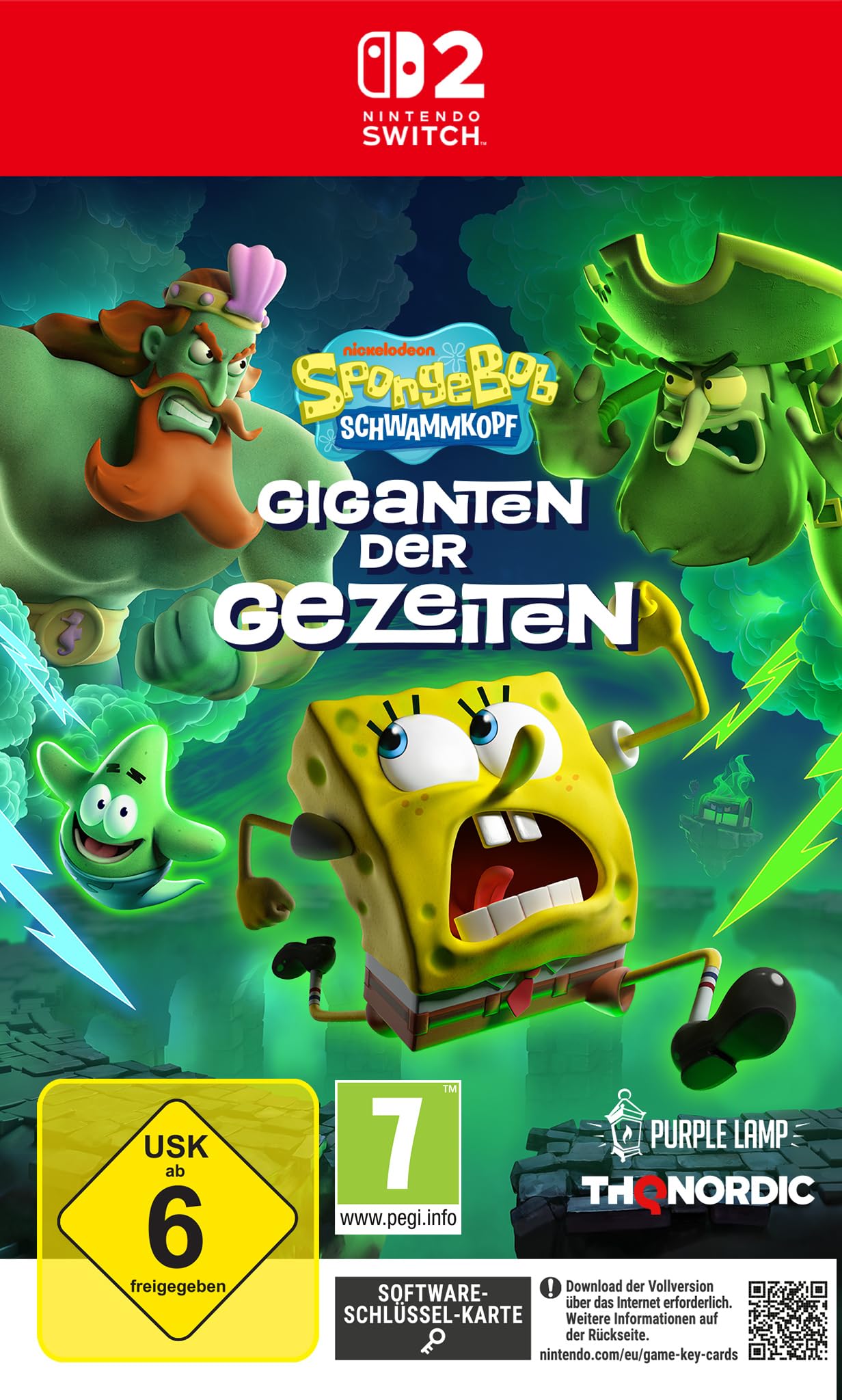 Spongebob Schwammkopf : Giganten der Gezeiten - Nintendo Switch