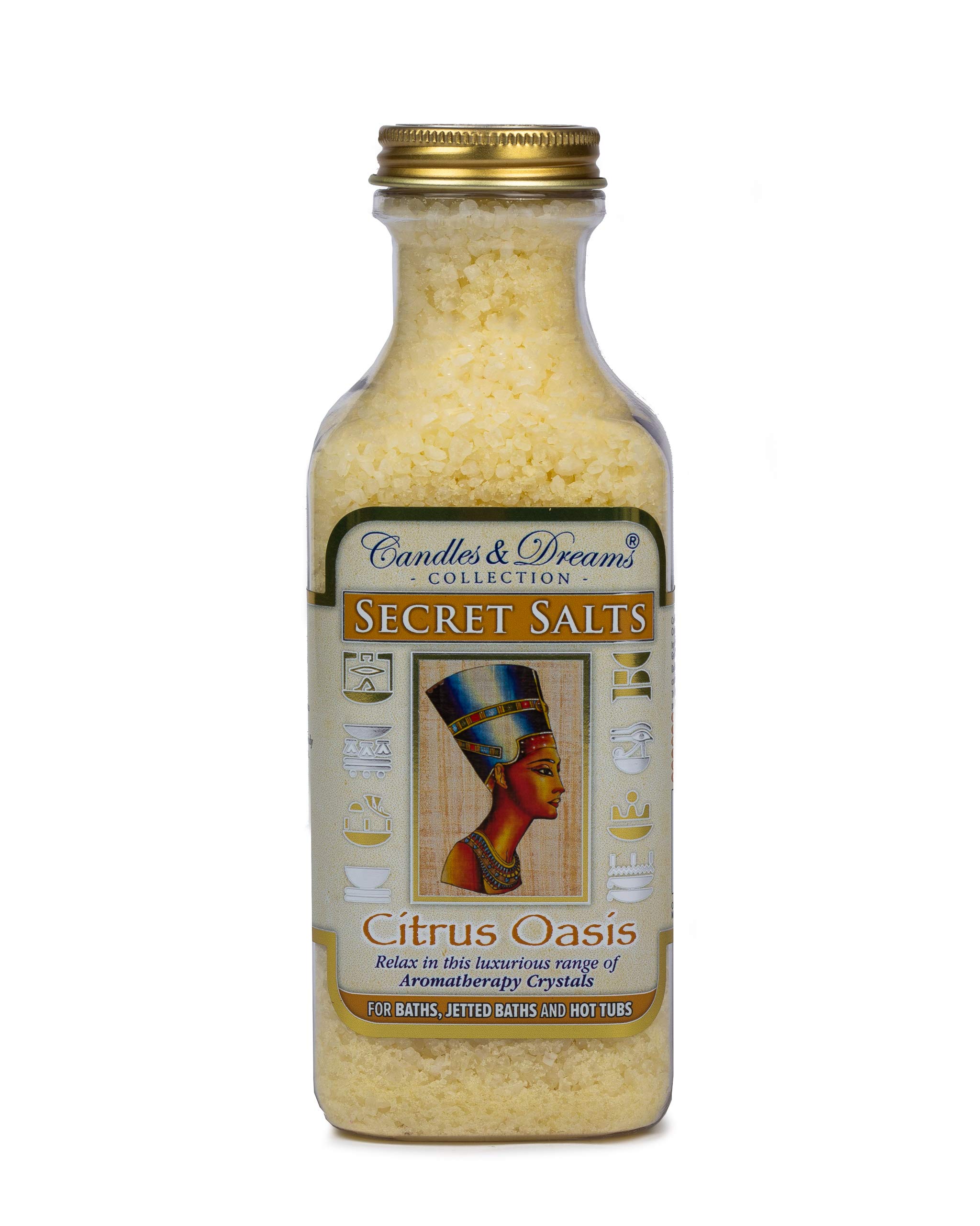 Candles and dreams Hot tub Spa / Bath Aromatherapy Scents Crystals (Citrus Oasis) Vegan (500g)