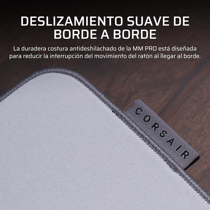 Tapete Grande de Rato para Jogos MM Pro Control – Cinzento