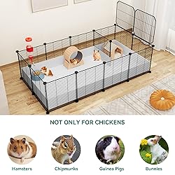 YITAHOME Guinea Pig Cage, Indoor C&C Small Animal