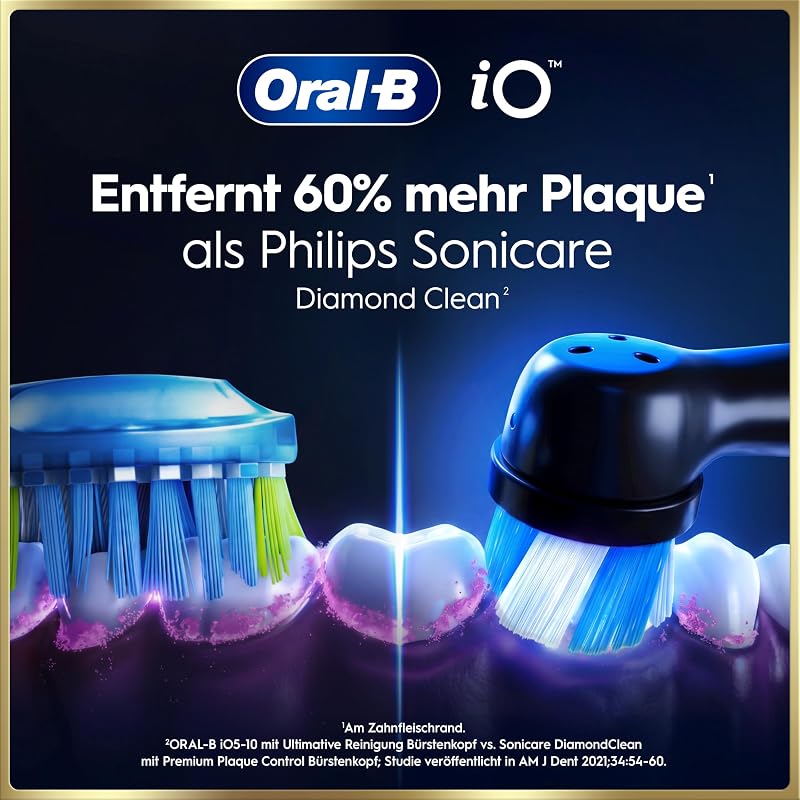 iO Series 9 Elektrische Zahnbürste, Schwarz