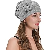 ZLYC Women Lightweight Slouchy Beanie Hat Thin Knit Skull Cap Summer Chemo Headwear