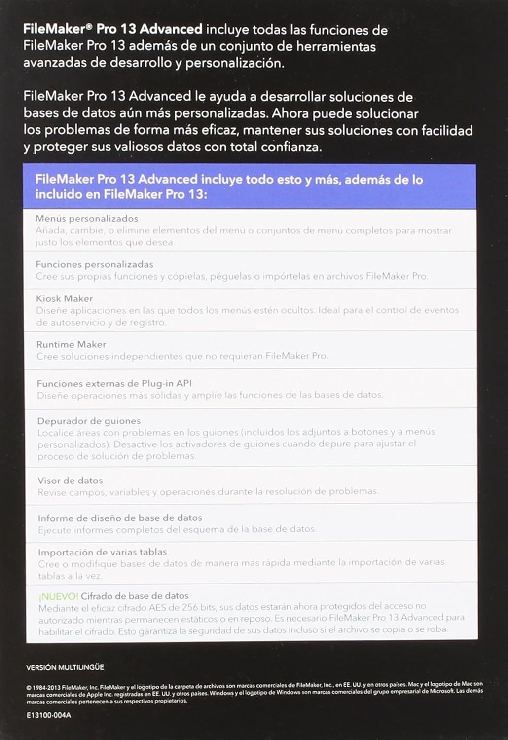 Where to buy FileMaker Pro 13 Advanced