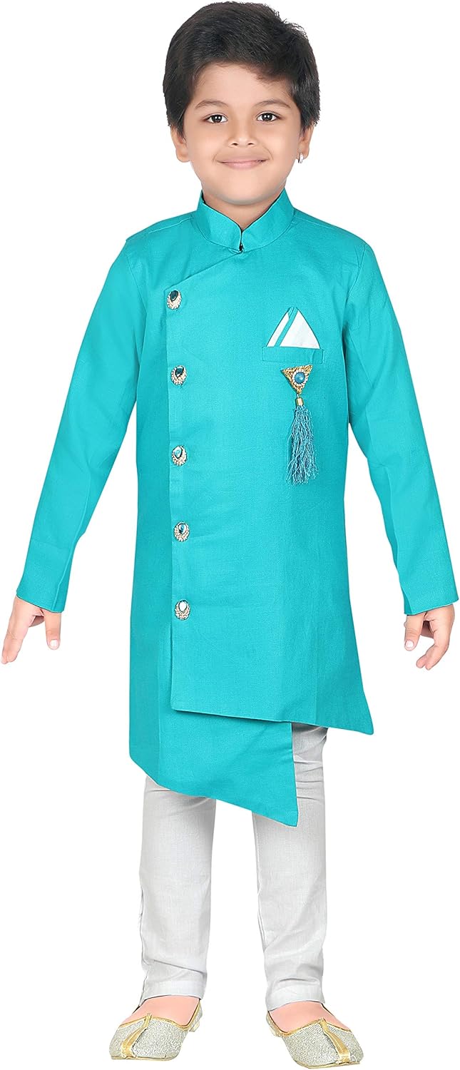 indo western dress for 1 year boy